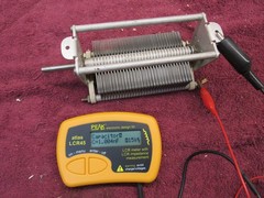 Vintage Johnson 154-30 Air Variable Capacitor HAM Amplifier/Tuner 25-1000 pf
