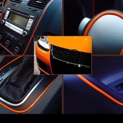 Lumision 5 Meter RED Flexible 3D DIY Automobile Car Interior Exterior Moulding