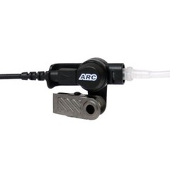 ARC T20 3.5mm Surveillance Listen Only Earpiece 14″ Cable Right Angle Plug