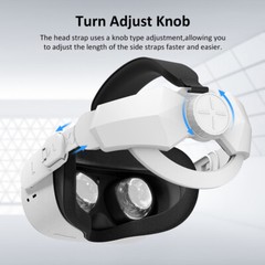 Adjustable Head Strap Replacement for Oculus Quest 2 Elite Headband Accessories