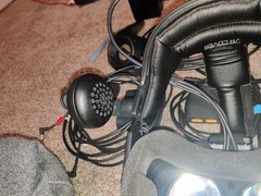 HTC Vive VR Full Kit With Delux Audio Strap And VrCover Memory Foam Padding