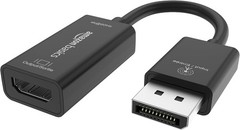 Amazon Basics DisplayPort (4k@60Hz) to HDMI Female Converter (Not Compatible