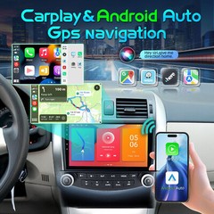 For Honda Accord 7 03-07 Android 15 Stereo Car Radio GPS Head Unit Carplay 64GB