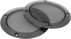 2pcs 4 Inches Metal Glossy Audio Speaker Cover Mesh Subwoofer Grill Horn Guard D