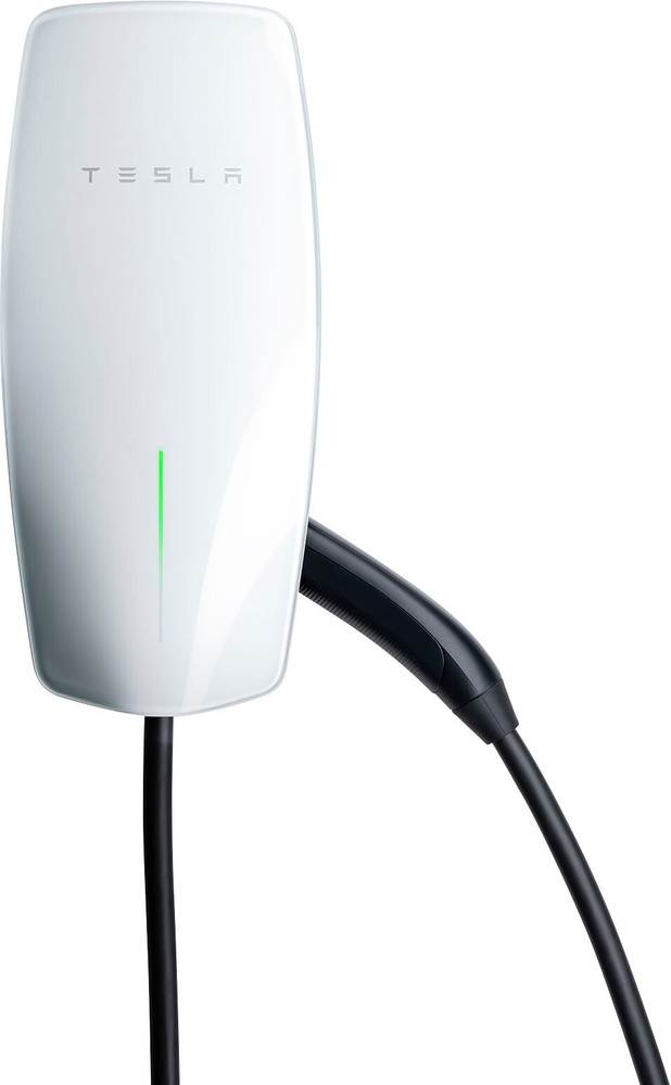 Tesla – Universal Wall Connector Level 2 Hardwired Electric Vehicle (EV) Char…