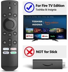 New Replaced NS-RCFNA-19 For Insignia Toshiba Fire TV Voice Remote CT-RC1US-19
