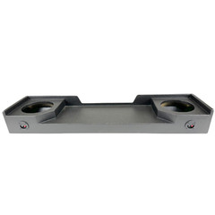 Gmc Sierra Ext Cab Truck 88-98 Dual 12 Custom Subwoofer Enclosure Bass Sub Box