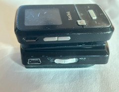 SanDisk Sansa Zip Black 4GB MP3 Player- Power button not working – Both AS IS