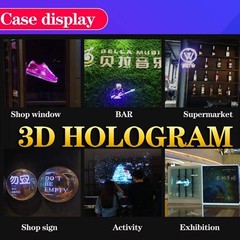 Energy-Efficient HD Holographic Display – Ideal for Businesses & Advertising