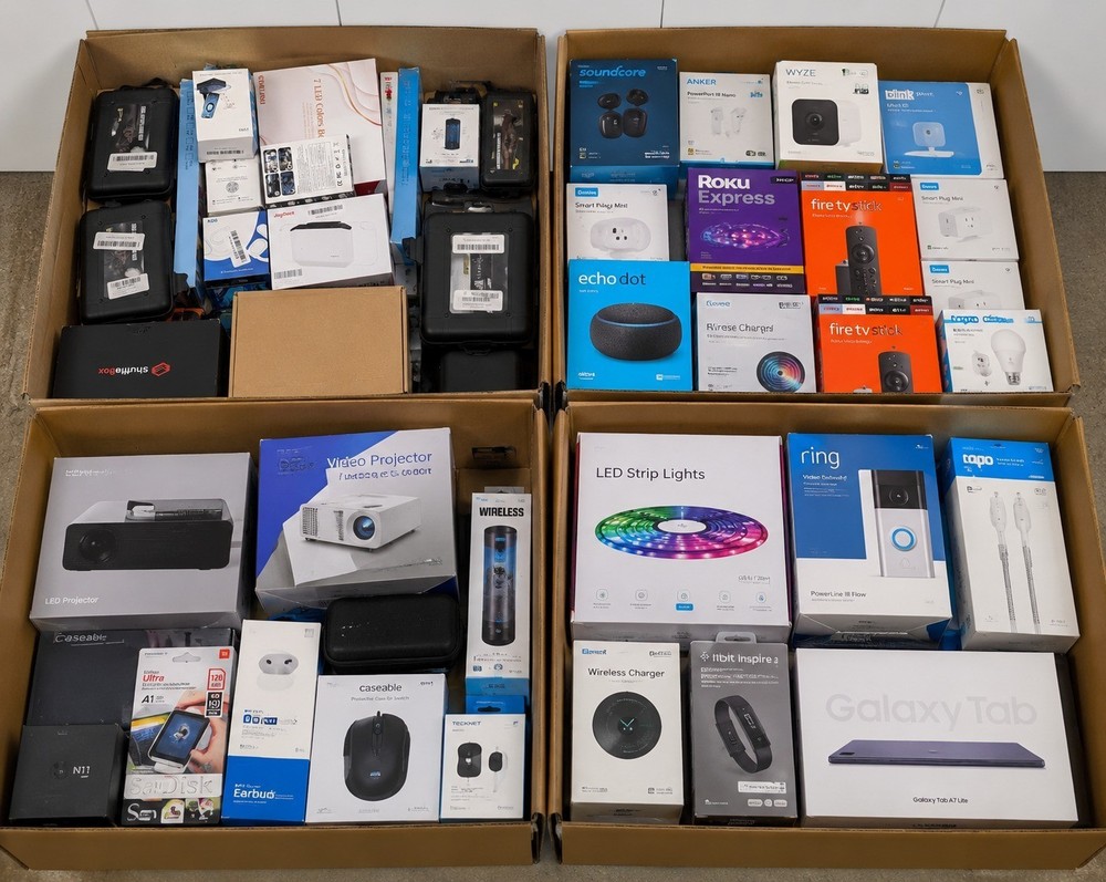 Amazon Bulk Merchandise Mystery Box – Mixed Retail Inventory