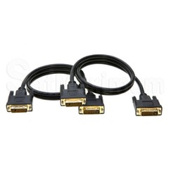 DVI Cable Male DUAL LINK DVI-D Monitor Wire 24+1 Pin 3ft 6ft 10ft 15ft 25ft -LOT