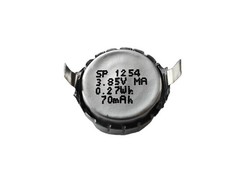 2pcs 1254 Battery Replaces 1254PF4D For JBL Endurance Race（JBL Race TWS) earbuds
