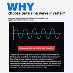 80000W Peak 20000W LF Split Phase Pure Sine Wave Power Inverter 48VDC/110V220VAC