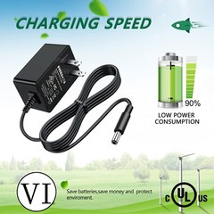 UL 5ft AC DC Charger Adapter for Bowflex Max Trainer M3 M5 M7 Power Supply Cord