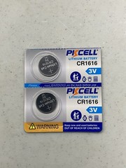 2 Pack CR1616 1616 PKCELL Lithium 3v Battery FACTORY FRESH w/ FREE SHIPPING 2029
