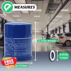 cmdock Oil Filter 2 Pack Honda/Acura