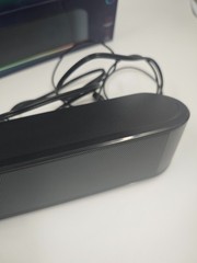 Gaming Trust RHOX RGB Illuminated Soundbar USB PC Laptop TV Speaker