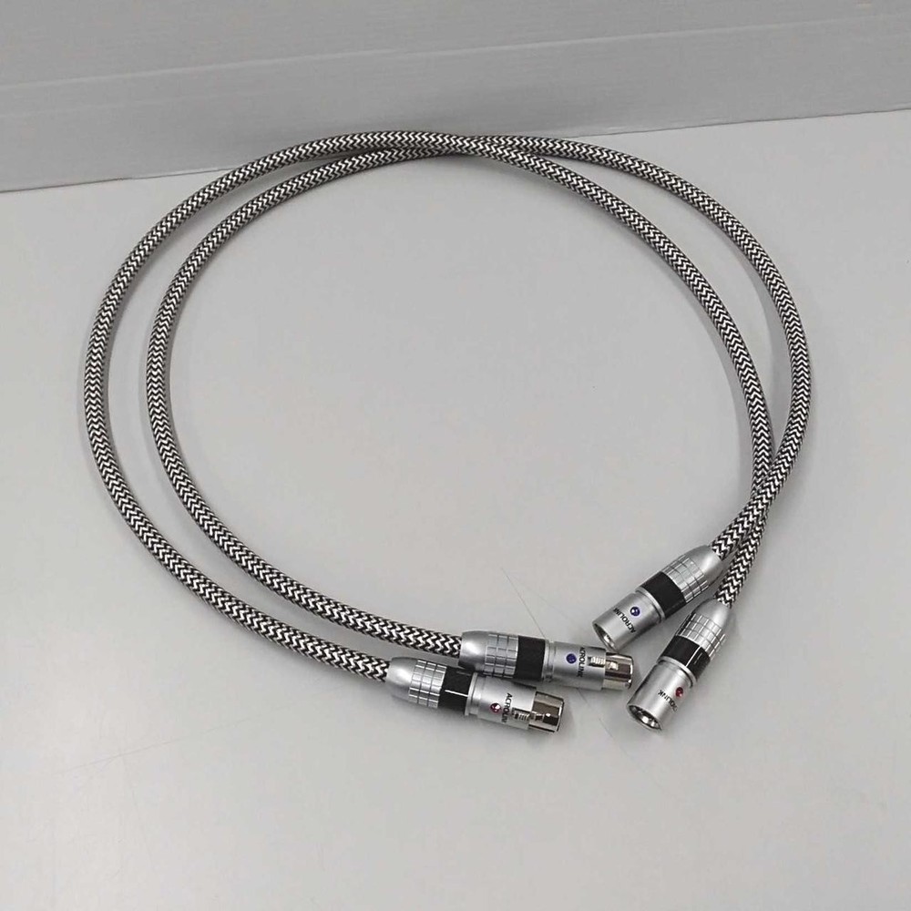 Acrolink 7N-A2070Ⅱ XLR Cable 1.0M x 2 Carbon/Aluminum Connectors
