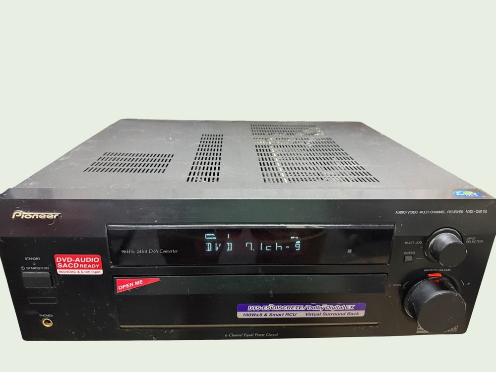 PIONEER VSX-D509S Audio/Video Multi Channel Receiver 120v 250watt. Indonesia.