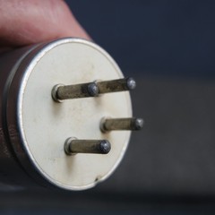 ITT 5C22 Hydrogen Thyratron Vacuum Tube Filament Test Good #1