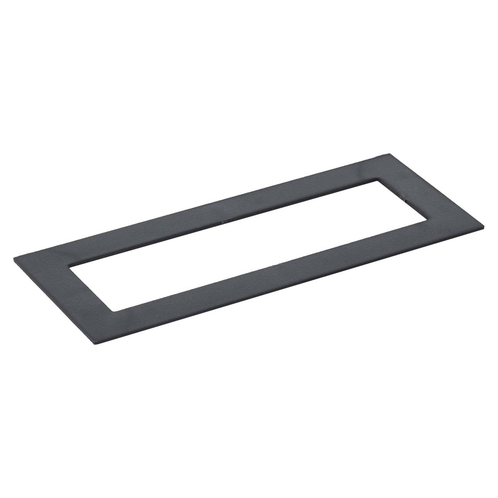 Metra Universal ISO DIN Trim Ring 1/2″ Border Textured Finish Black 89-40-0500