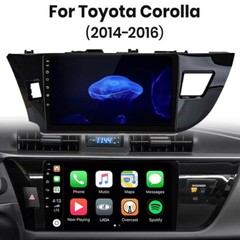 Apple Carplay For Toyota Corolla 2014-2016 Android 15 Car Stereo Radio GPS WIFI
