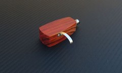 Custom-Made Wood Headshell for Ortofon SPU GT Royal N cartridges – Cocobolo Wood