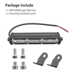 7″ inch LED Work Light Bar Spot Flood Pods Offroad Fog Driving Truck SUV ATV 4WD