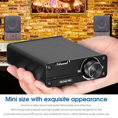 Nobsound Mini 2.0 Channel Digital Amplifier HiFi Stereo Desktop Audio Amp 100W×2