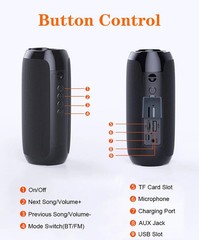 Bluetooth Wireless Portable Speaker Waterproof Stereo Bass USB TF FM Radio LOUD
