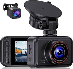 Dash Cam Front and Rear, 2.5K Dual Dash Camera for Cars, 2560P Mini Car Camer…