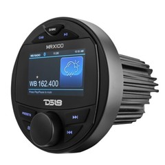 DS18 MRX100 Marine Head Unit Video TFT LCD Screen Bluetooth Audio USB Receiver