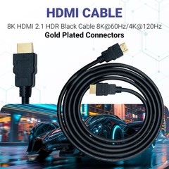 – Optimized Set Compatible with PS5 PRO | 8K HDMI 2.1 HDR 8K@60Hz/4K@120Hz Go…