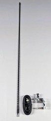 New 4ft CB Antenna Kit with Cable and Mount(s) – Black – MADE IN U.S.A.