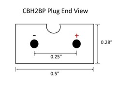 VANCO CBH2BP 2PIN DC CIGARETTE LIGHTER POWER CABLE CORD FOR ROYCE ROBYN WARDS CB