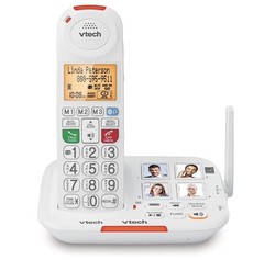 VTech Amplified Senior Cordless Phone w/ Answering Machine, Call Block,90dB Ring