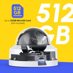 ANNKE 3K 5MP Audio POE Security IP Camera Outdoor Color Night Vision IP67 AC500