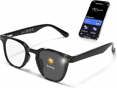 AI Smart Glasses with Open-Ear Speaker & Bluetooth 5.4 – Stylish & Functional