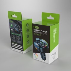 Bluetooth FM Transmitter Car Adapter Hands Free Radio USB Charger AUX Audio