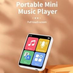 Support 128G 8G MP3 Player Bluetooth HiFi Lossless Sound Music Recorder FM Radio