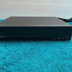 Sanyo FWDP105F DVD CD Player Black Compact Dolby Digital – No Remote – Tested