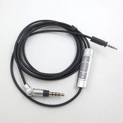 Cable Remote & Mic for Sennheiser Momentum 1.0 2.0 Over-Ear On-Ear Headphones