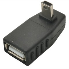Mini USB Male to Female Usb 2.0 OTG Adapter Converter Connector Car AUX MP3 MP4