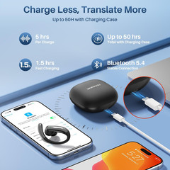 Translation Earbuds Real Time, AI Translator Earbuds, 164 Languages, Audifonos