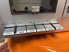 Vintage AKAI Stereo Cassette Deck CS-MO1 Works Great! Awesome Deck