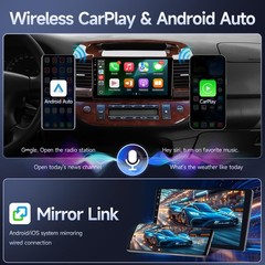9″ Wireless Carplay & Android Auto Stereo for 2002-2006 Toyota Camry with JBL