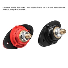 Recoil BTTP-38 High Current 3/8” Feed-Thru Panel Battery Terminal Connectors