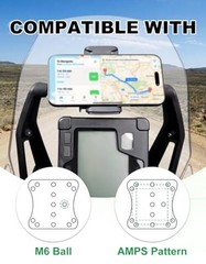 7/8″ 22.2mm GPS Mount Motorcycle Handlebar Navigator Bracket GPS 22mm Bar