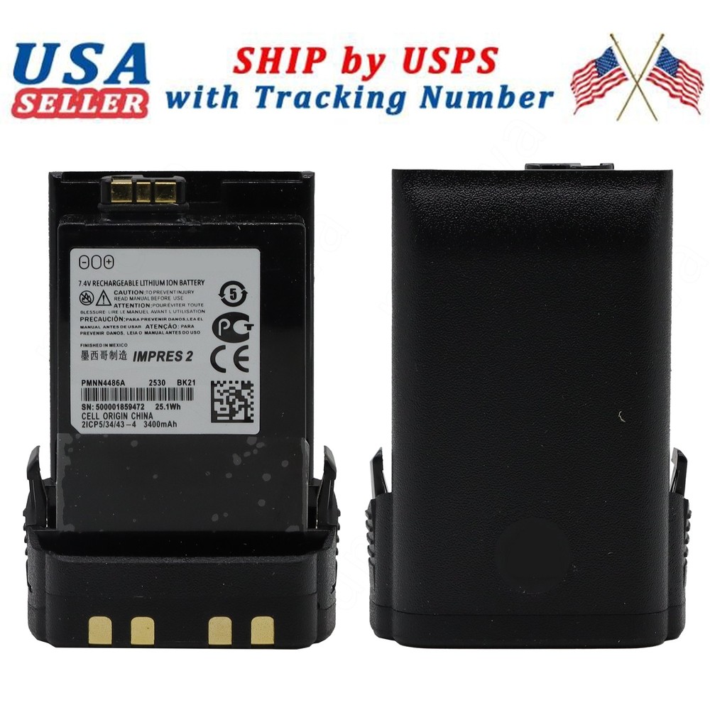Battery PMNN4486A IMPRES for Motorola Radio APX6000 APX7000 APX8000 APX6000XE