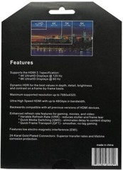 Fusion8K HDMI 2.1 8K HDMI Cable – Professional Series (6 Feet)